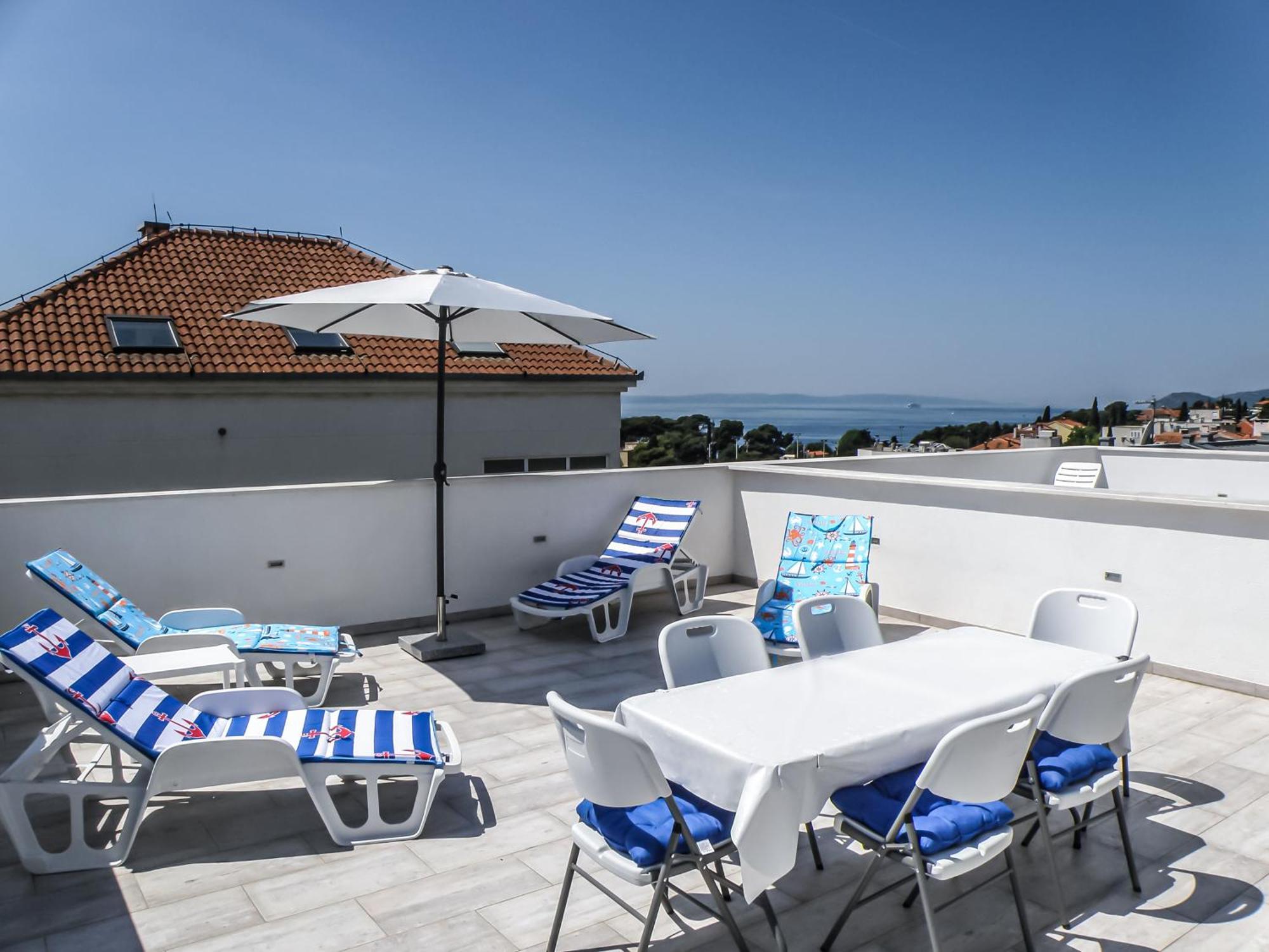 Apartment With Terrace And Free Parking - Beach Nearby Split Eksteriør billede